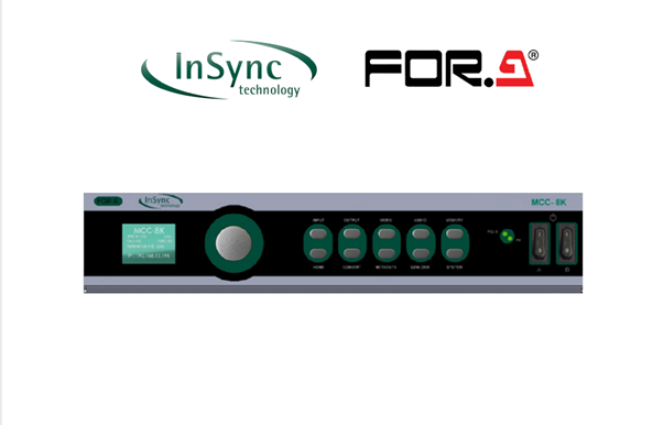 Read more about the article InSync and FOR-A deliver uncompromised 8k standards conversion